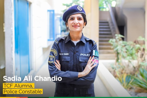 Sadia’s Path from TCF Graduate to Police Officer